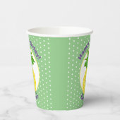 Gobelets En Papier Illustration d'ananas Cute kawaii (Gauche)