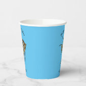 Gobelets En Papier Illustration d'angelfish (Gauche)