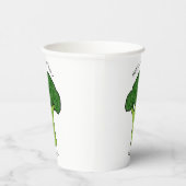 Gobelets En Papier Illustration de Broccoli (Droite)