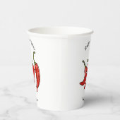 Gobelets En Papier Illustration de chili (Droite)