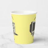 Gobelets En Papier Illustration de dessin sur ordinateur (Gauche)