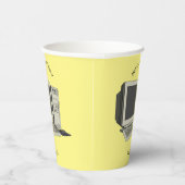 Gobelets En Papier Illustration de dessin sur ordinateur (Droite)