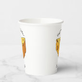 Gobelets En Papier Illustration de fromage (Gauche)