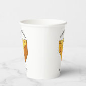 Gobelets En Papier Illustration de fromage (Droite)