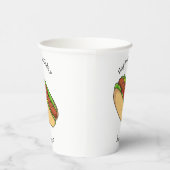 Gobelets En Papier Illustration de Hot dog (Droite)