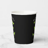 Gobelets En Papier Illustration de Luna Moth (Gauche)