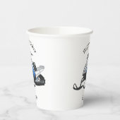 Gobelets En Papier Illustration de motoneige (Gauche)