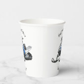 Gobelets En Papier Illustration de motoneige (Droite)