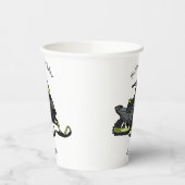 Gobelets En Papier Illustration de motoneige (Gauche)