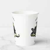 Gobelets En Papier Illustration de motoneige (Droite)