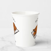 Gobelets En Papier Illustration de Peking duck (Gauche)
