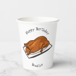 Gobelets En Papier Illustration de Peking duck