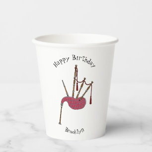 Gobelets En Papier Illustration de pipes