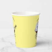 Gobelets En Papier Illustration de poussette (Gauche)