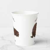 Gobelets En Papier Illustration de Walrus (Gauche)