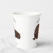 Gobelets En Papier Illustration de Walrus (Droite)