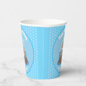 Gobelets En Papier Illustration drôle de morse joyeux (Droite)