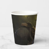 Gobelets En Papier Illustration d'une crise infinie, Gaslight Batman (Recto)