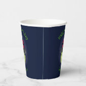 Gobelets En Papier Illustration d'une luciole à éclair mignon (Droite)