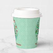Gobelets En Papier Illustrations de Noël Fête de fin d'année (Droite)