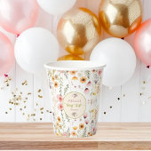 Gobelets En Papier Imaginaire Fairy Premier Fleur sauvage