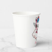 Gobelets En Papier Imaginaire Rainbow Unicorn Baby shower (Droite)