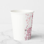 Gobelets En Papier Impression de fleurs de cerisier (Droite)