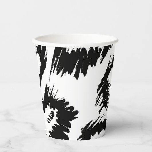 Gobelets En Papier Imprimé animalier (Recto)