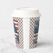 Gobelets En Papier Indicateur de pays 4 juillet (Gauche)