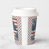 Gobelets En Papier Indicateur de pays 4 juillet (Droite)