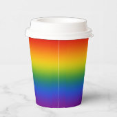 Gobelets En Papier Indicateur gay pride (Droite)