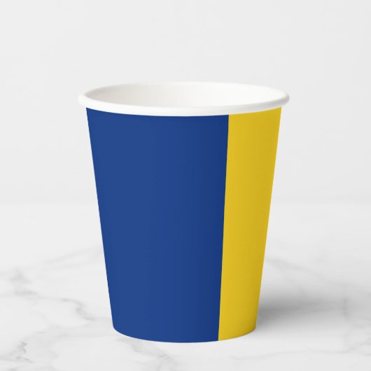 Gobelets En Papier Indicateur Roumanie (Recto)