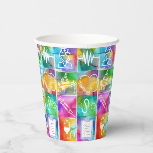 Gobelets En Papier Infirmière (Droite)