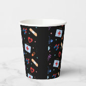 Gobelets En Papier Infirmière de la RN Étudiante en soins infirmiers  (Gauche)