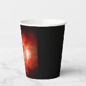 Gobelets En Papier Inspiration Flaming Baseball (Gauche)