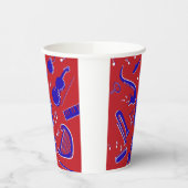 Gobelets En Papier Instruments de musique (Gauche)