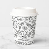 Gobelets En Papier Instruments de musique personnalisés Accessoires d (Recto)