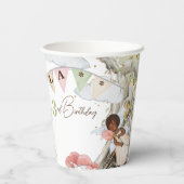 Gobelets En Papier Invitation Fairy Birthday (Verso)