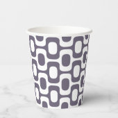 Gobelets En Papier Ipanema Sidewalk Pattern, Beach Pattern, Brazil (Verso)
