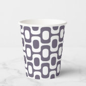 Gobelets En Papier Ipanema Sidewalk Pattern, Beach Pattern, Brazil (Recto)