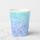 Gobelets En Papier iridescence glacée : (Gauche)