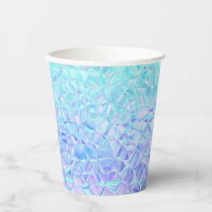Gobelets En Papier iridescence glacée :