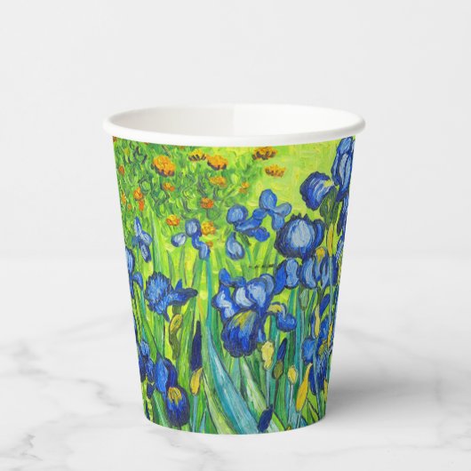 Gobelets En Papier Iris de Van Gogh (Gauche)