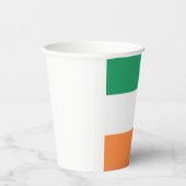 Gobelets En Papier Irlande National Flag, standard irlandais, bannièr (Droite)