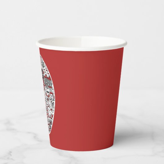 Gobelets En Papier IT Balloon Doodart (Gauche)