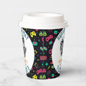 Gobelets En Papier It’s Game On Skull – Video Game Birthday (Droite)