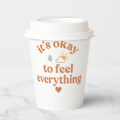 Gobelets En Papier It’s Okay To Feel Everything shirt Mental Health (Recto)