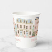 Gobelets En Papier It Takes a Village Winter Snow Baby Shower (Droite)