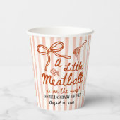 Gobelets En Papier Italian Baby Shower Theme (Verso)