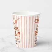 Gobelets En Papier Italian Baby Shower Theme (Droite)